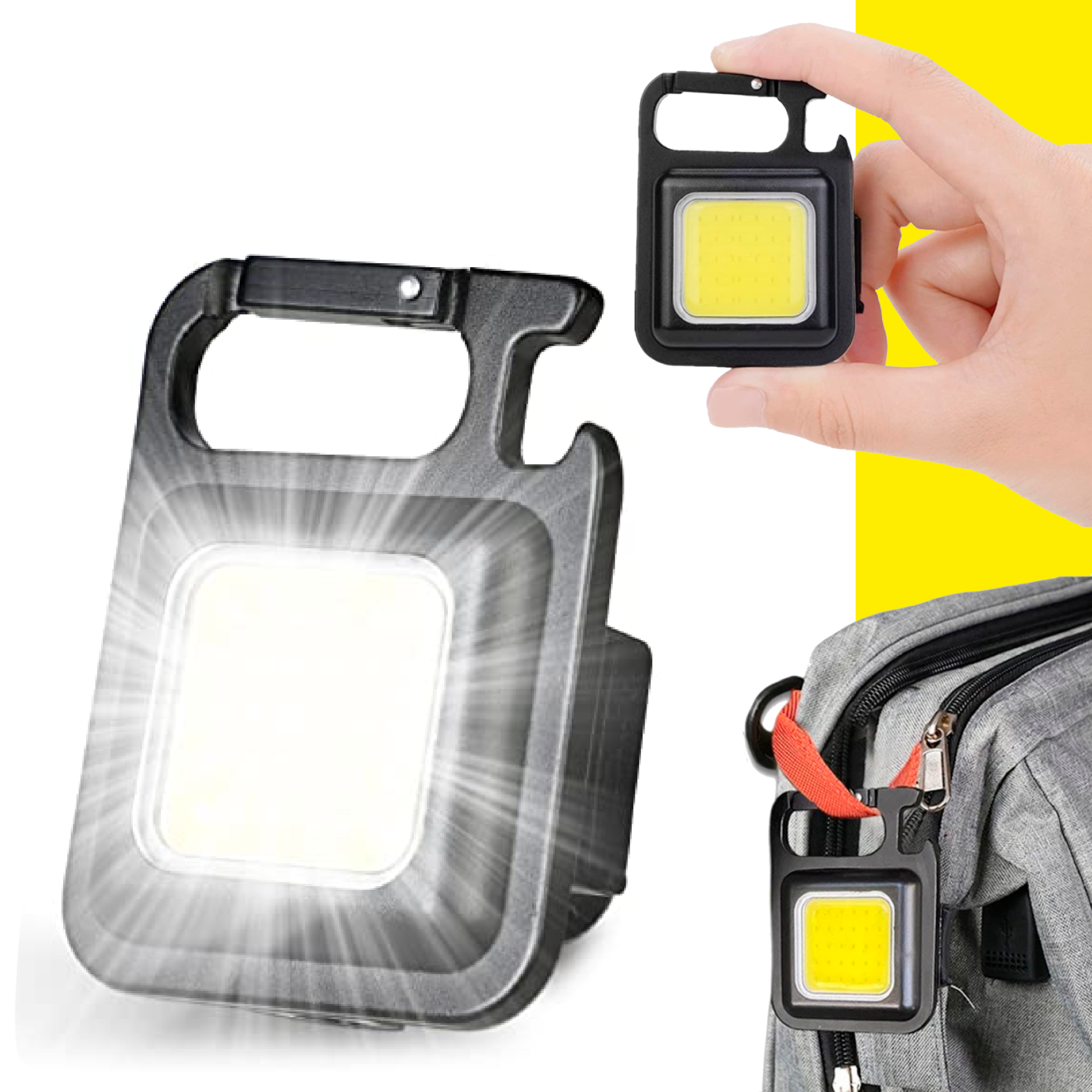 Miniatura 7 de Mini Linterna Llavero Led Magnetica USB